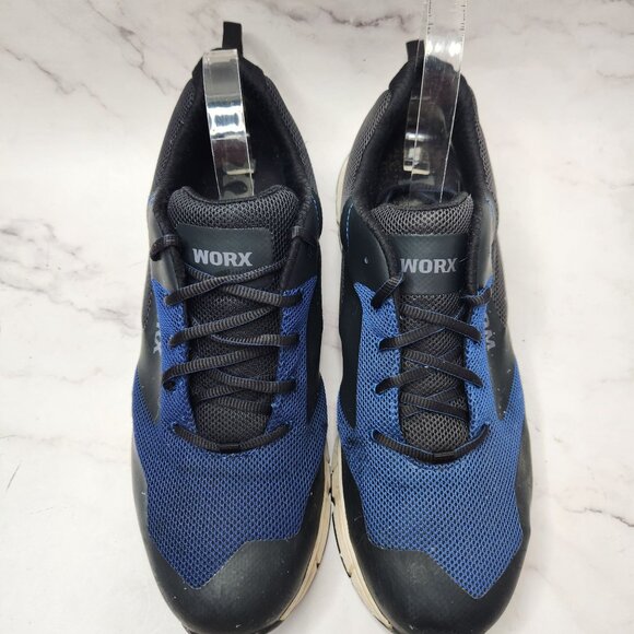 Worx Red Wing Lithium Blue Work Shoes Safety Toe Teel Toe ASTM Men's 12 - Picture 3 of 9